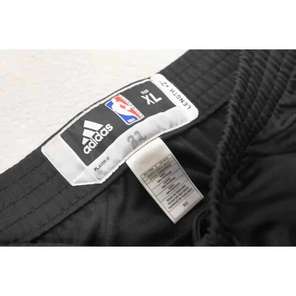 Adidas Sweat‎ Pants Slim Athletic Hawks Tear Away Black Mens Sz XL x 34
